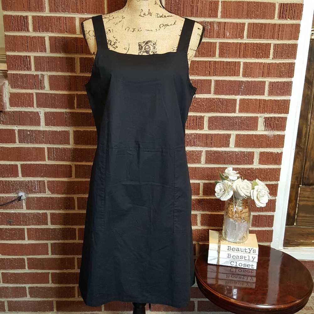 Eileen Fisher Tank Square Chest Jumper Dress Small